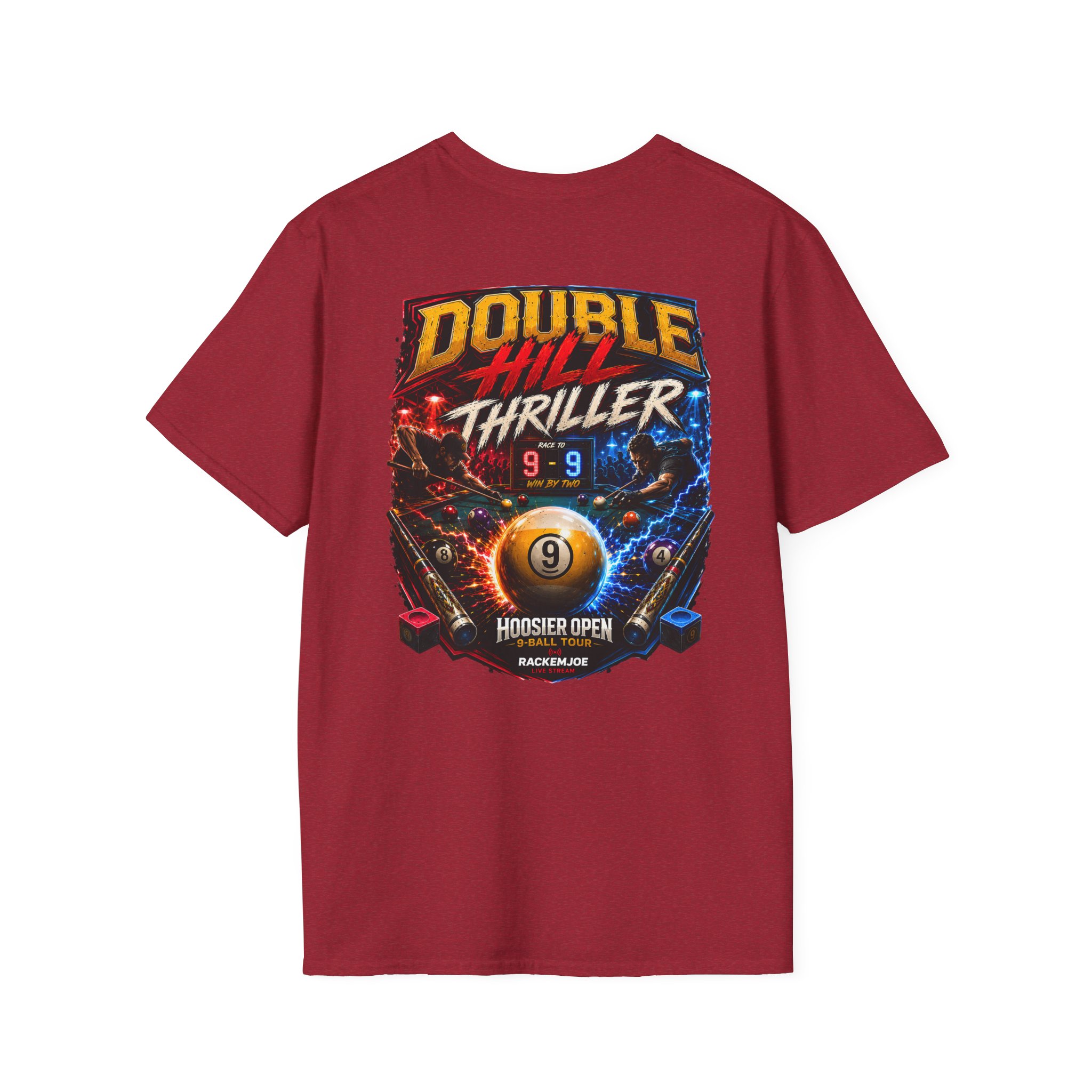 Hoosier Open 9-Ball Tournament T-Shirt - Image 51