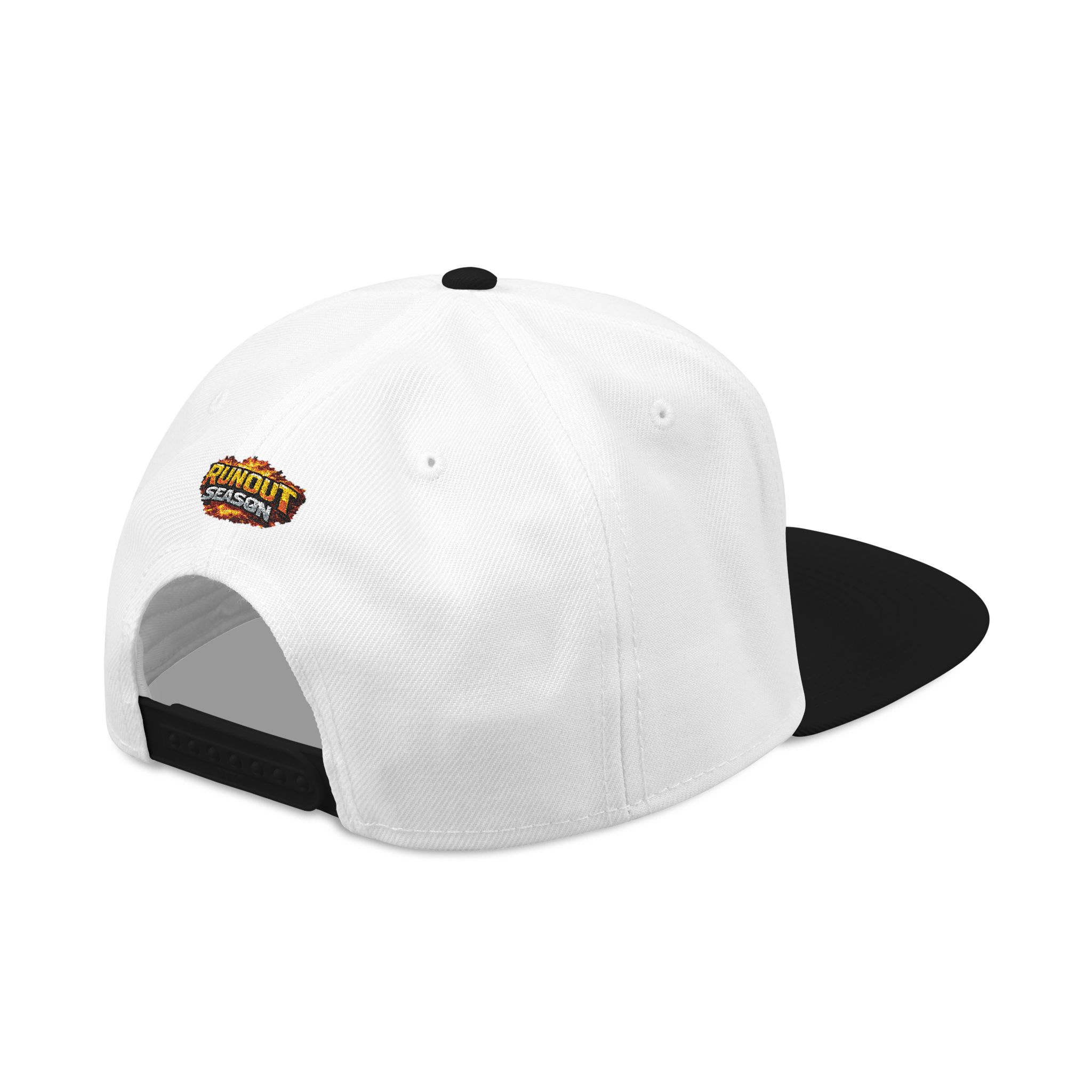 Snapback Hat — Embroidered Runout Season Logo Cap - Image 50