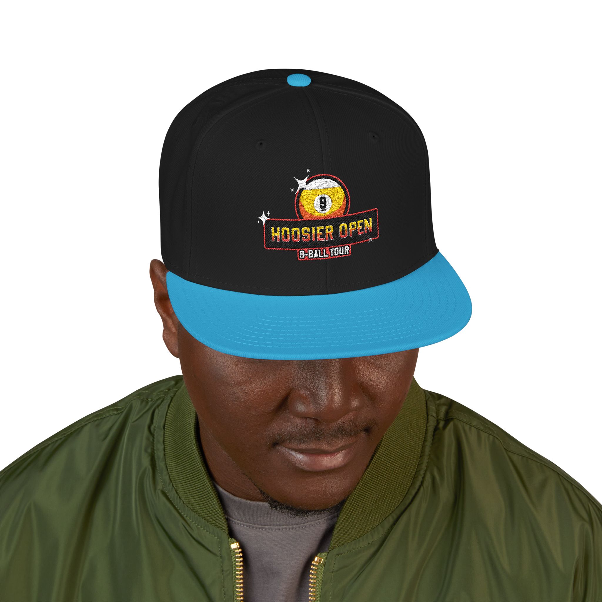 Snapback Hat — Embroidered Runout Season Logo Cap - Image 15