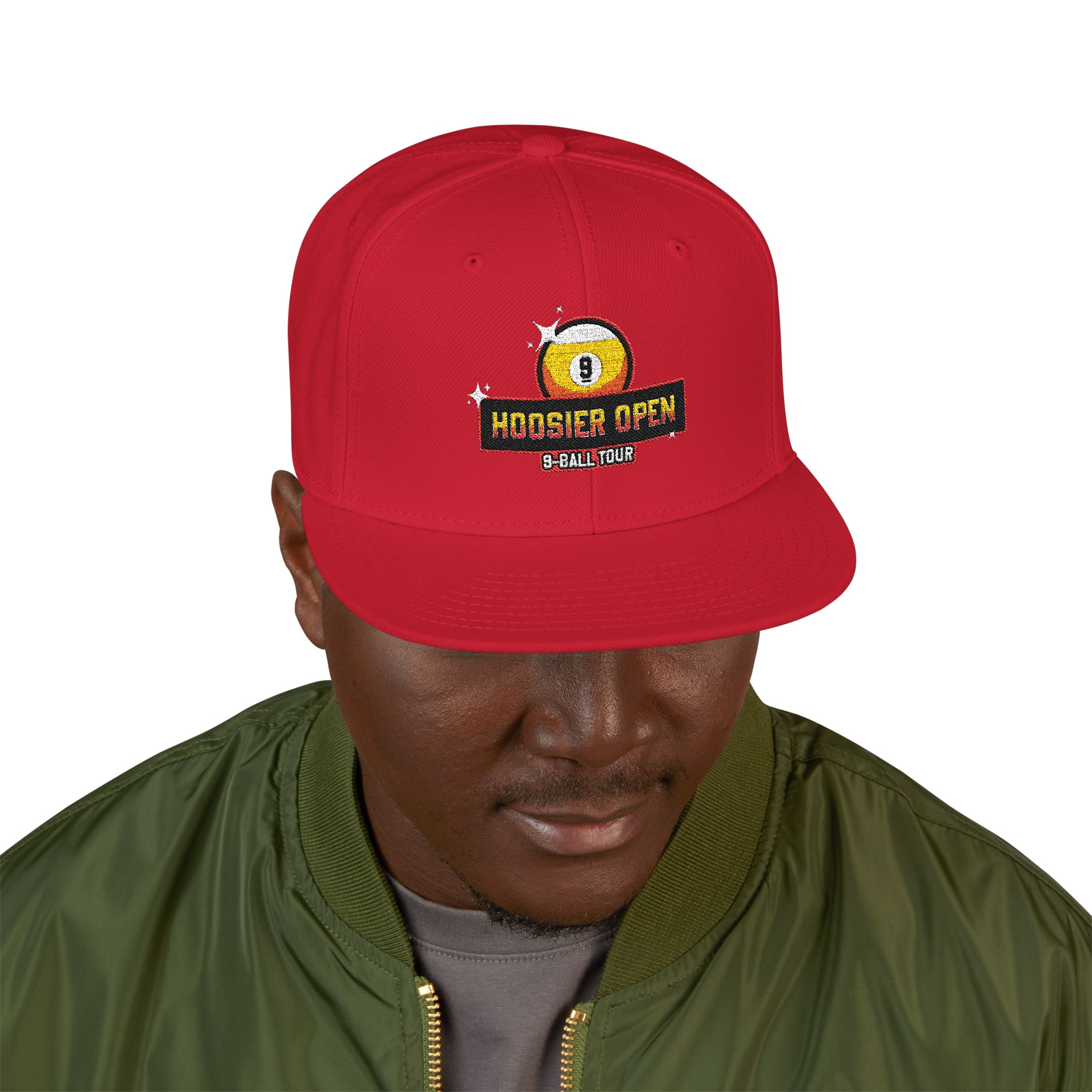 Snapback Hat — Embroidered Runout Season Logo Cap - Image 63