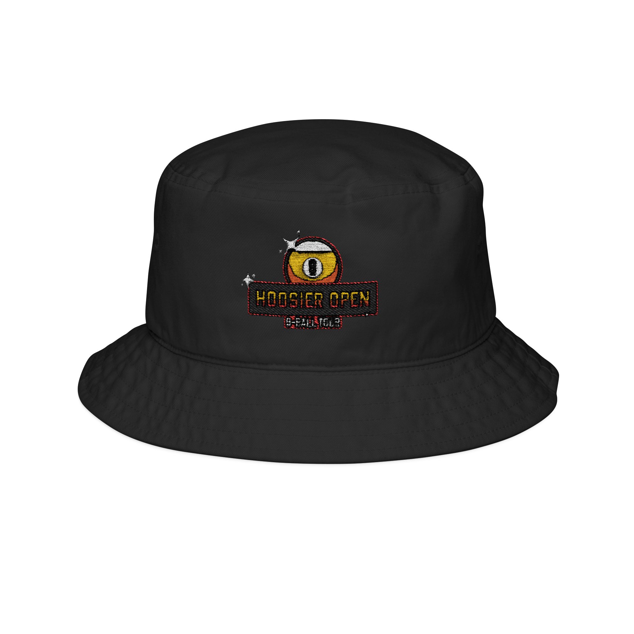 Embroidered Lucky Eye Bucket Hat — Retro Charm, Protective Sunwear