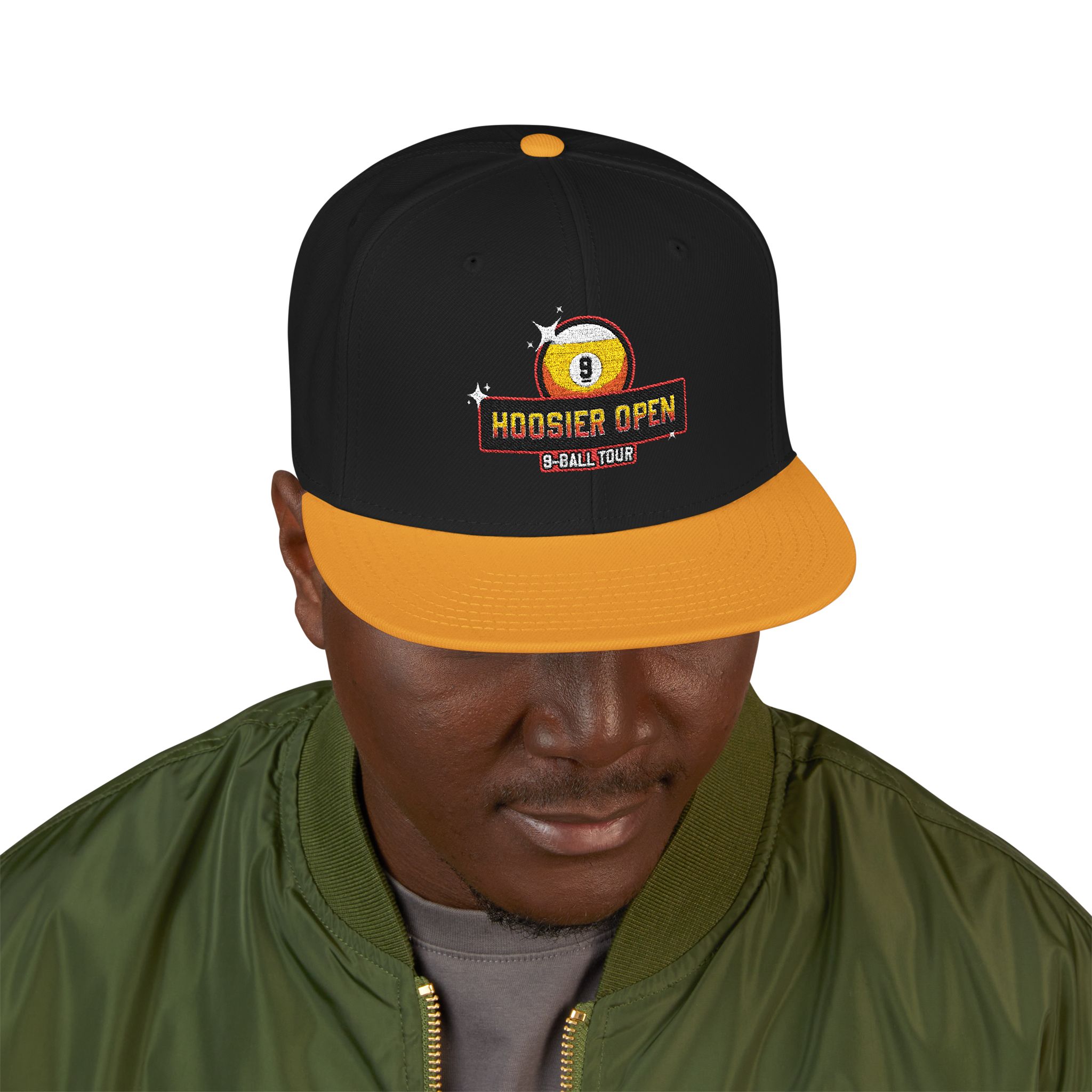 Snapback Hat — Embroidered Runout Season Logo Cap - Image 4
