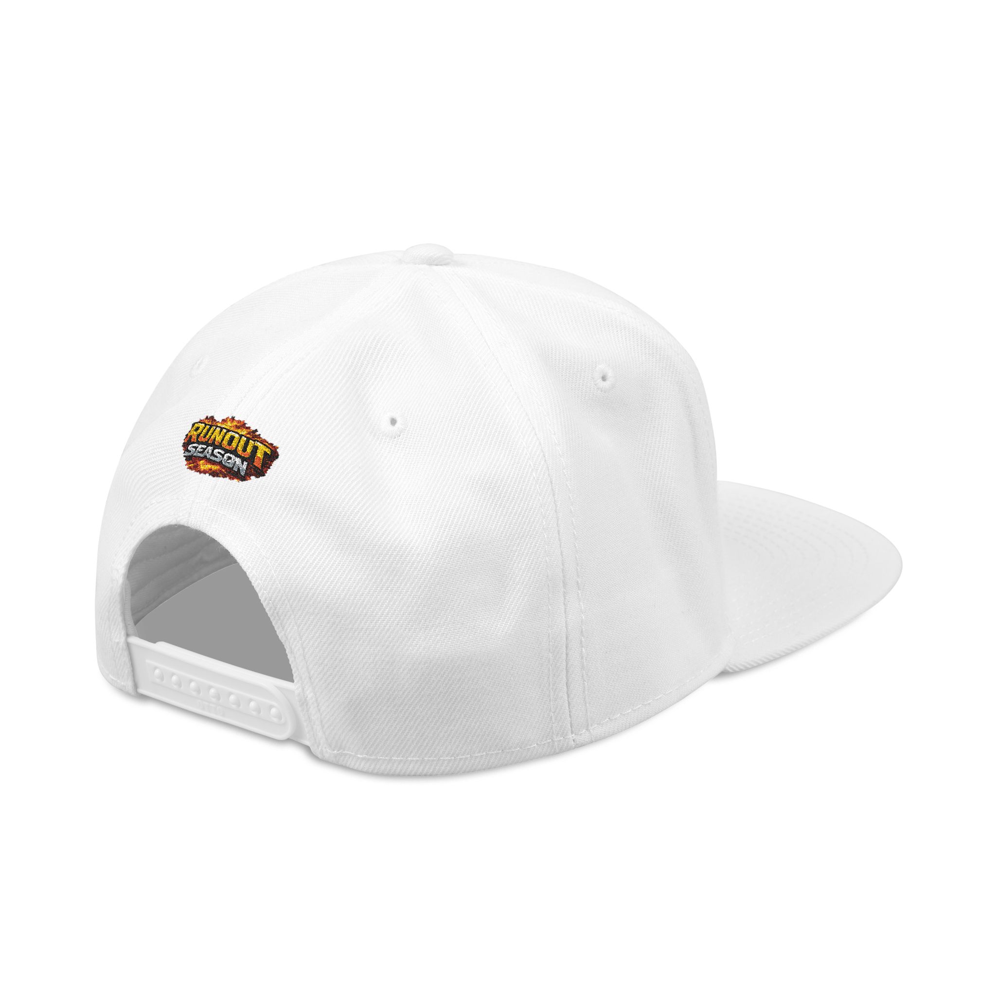 Snapback Hat — Embroidered Runout Season Logo Cap - Image 54