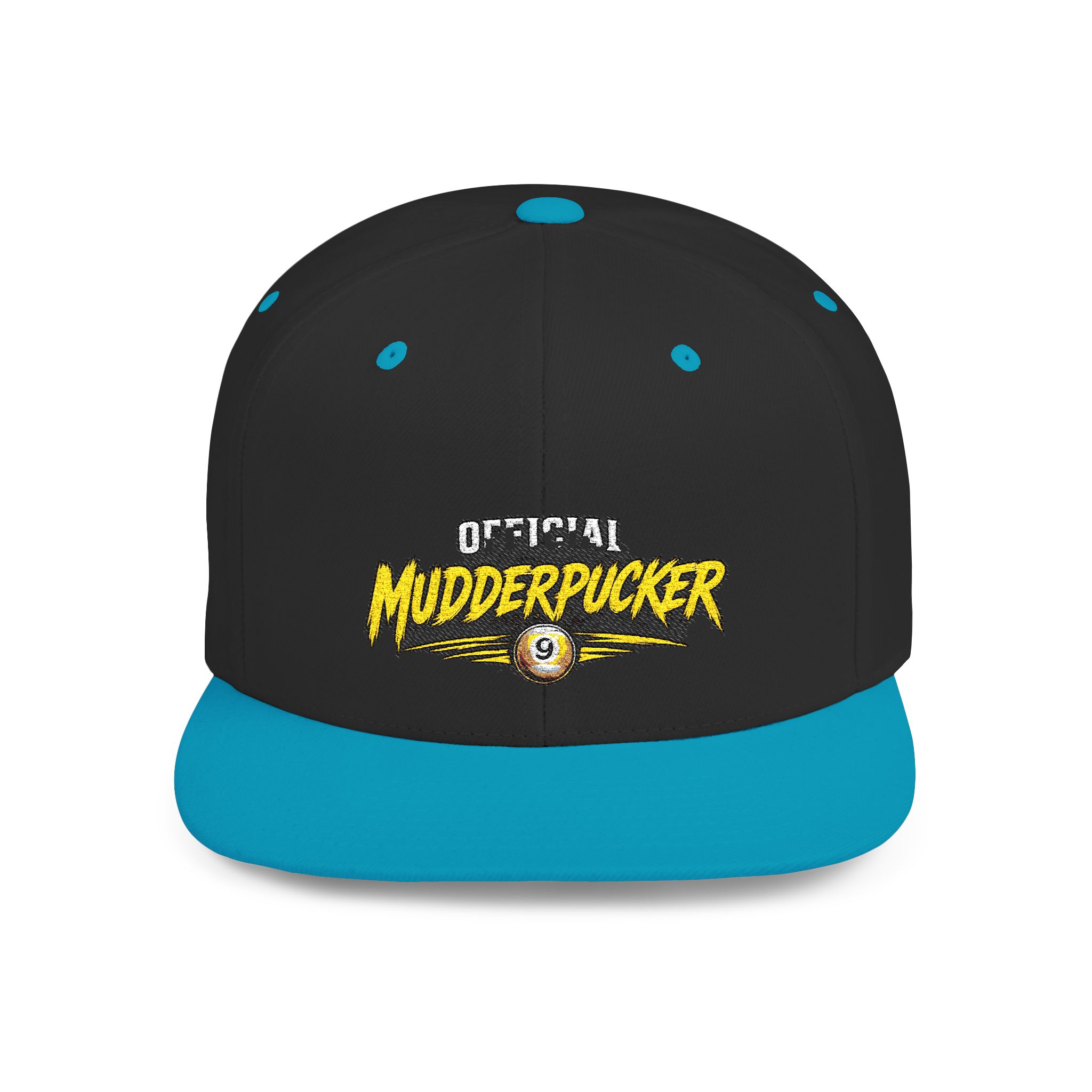 Snapback Hat — "Official Mudderpucker" Embroidered Flat-Bill Cap - Image 65