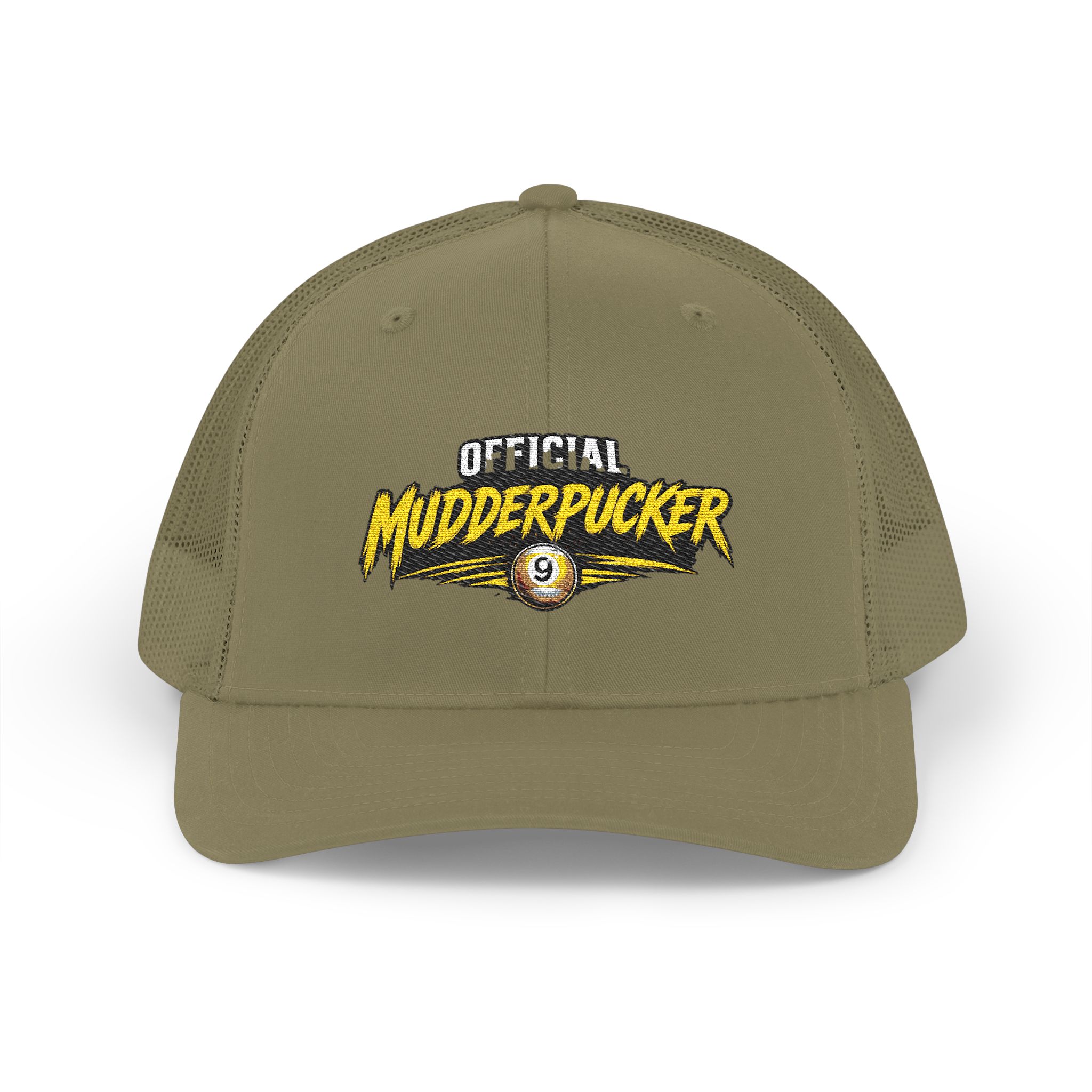 Mudderpucker Trucker Cap – Vintage Racing Logo Snapback - Image 25